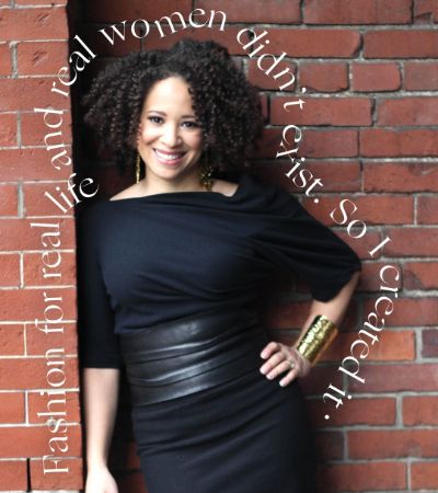 Kiya Winston poasing for a photo shoot. 